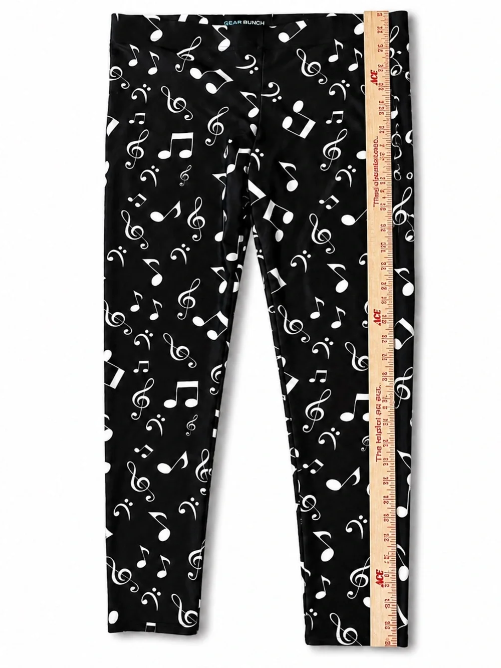 🎼🎶 Gearbunch Musical Note Black Leggings Silky Soft  XL super cute! Never worn.